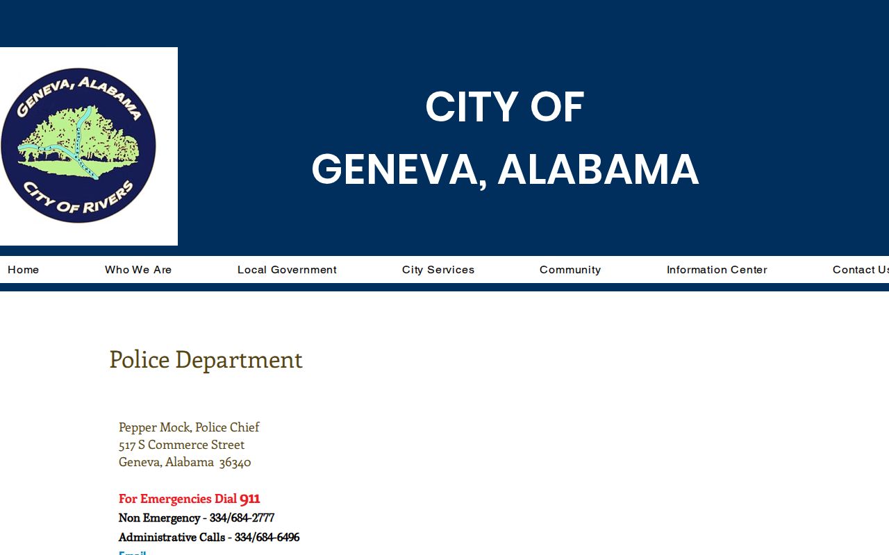 Geneva Police official source for Geneva arrest records